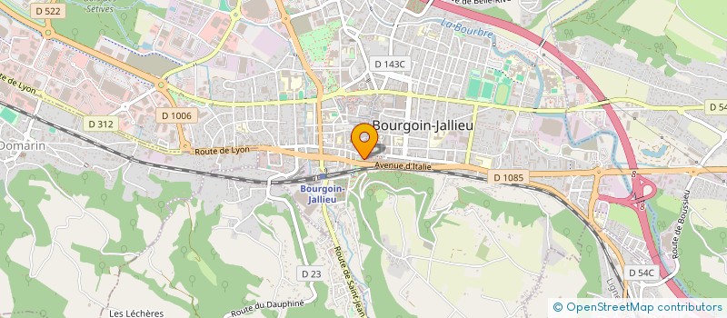 localisation de l'entreprise MADAME FATIMA-ZOHRA MOSTAFAOUI à BOURGOIN-JALLIEU