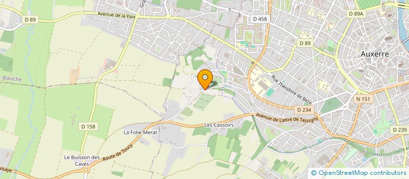 localisation de l'entreprise MADAME FATIMA ZOHRA SOUFARI à AUXERRE