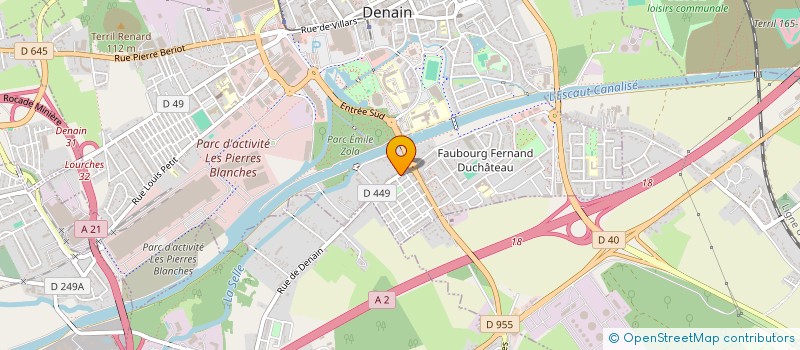 localisation de l'entreprise MADAME FATIMA ZOUAOUI  ANICHE