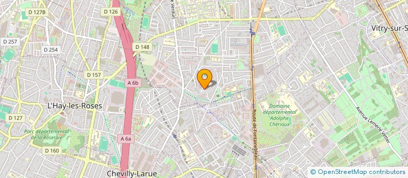 localisation de l'entreprise MADAME FATIMA ZOUBFIRI à VILLEJUIF