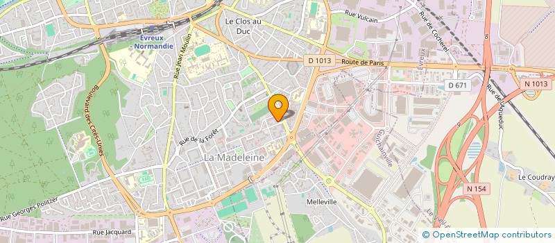 localisation de l'entreprise MADAME FATIMATA AIDARA  EVREUX