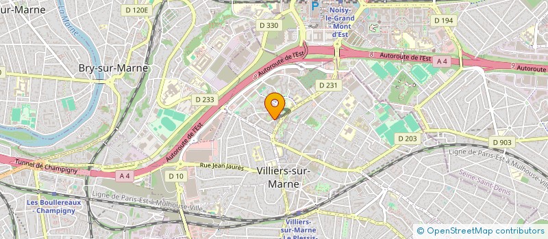 localisation de l'entreprise MADAME FATIMATA CAMARA  VILLIERS-SUR-MARNE