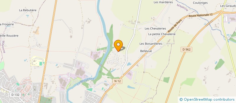 localisation de l'entreprise MADAME FATIMATA COMPAORE  MAYENNE