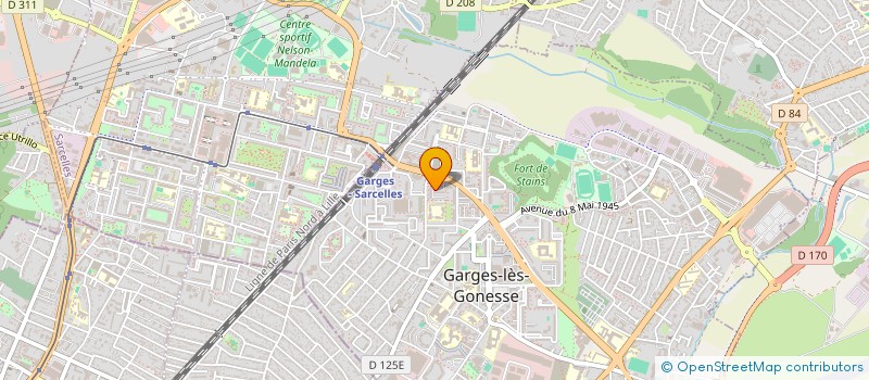 localisation de l'entreprise MADAME FATIMATA DIALLO  GARGES LES GONESSE