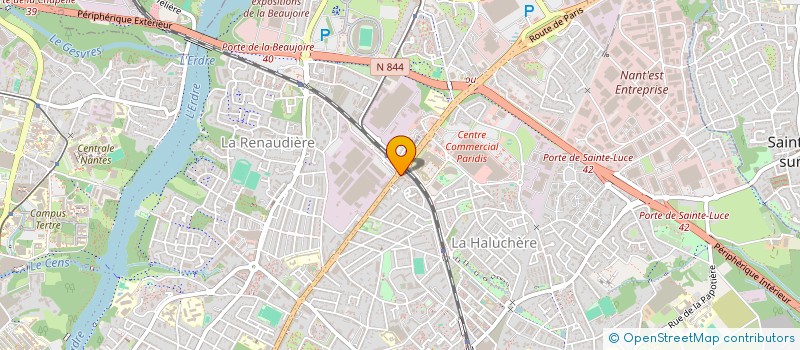 localisation de l'entreprise MADAME FATIMATA DIOUF à NANTES