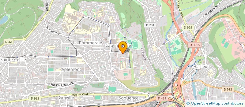 localisation de l'entreprise MADAME FATIMATA SANGOL  LE HAVRE