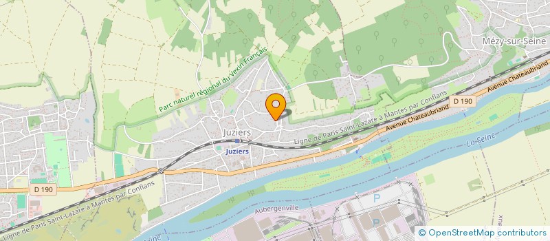 localisation de l'entreprise MADAME FATIMATA SIGNATE  JUZIERS