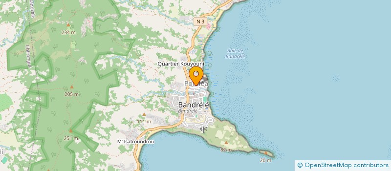 localisation de l'entreprise MADAME FATIMATI HOUSSENI  BANDRELE