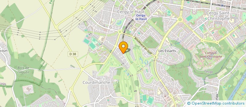 localisation de l'entreprise MADAME FATIMATOU ONDO MOUSTAPHA TALEB  COURDIMANCHE