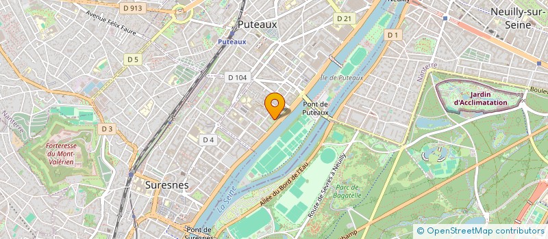 localisation de l'entreprise MADAME FATIMATOU OUSMANOU  PUTEAUX