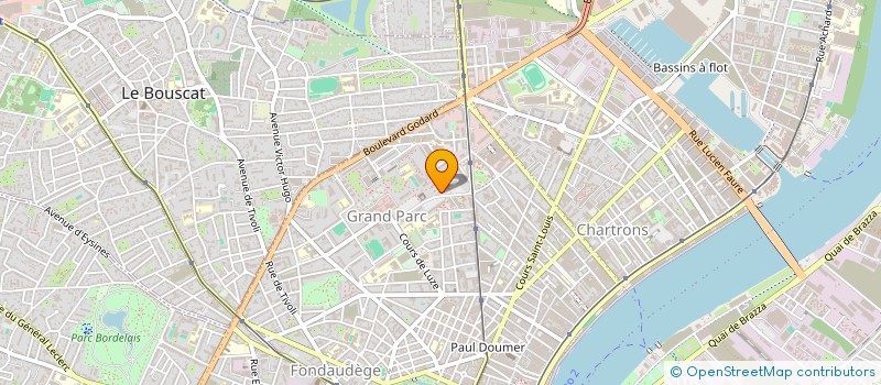 localisation de l'entreprise MADAME FATIMATU IDDRISU  BORDEAUX