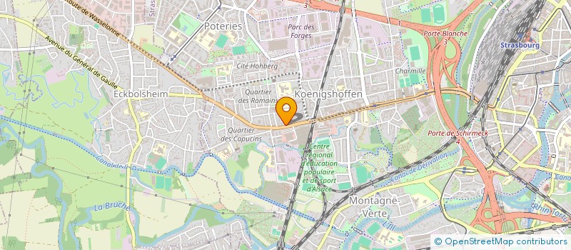 localisation de l'entreprise MADAME FATIME ADAM à STRASBOURG