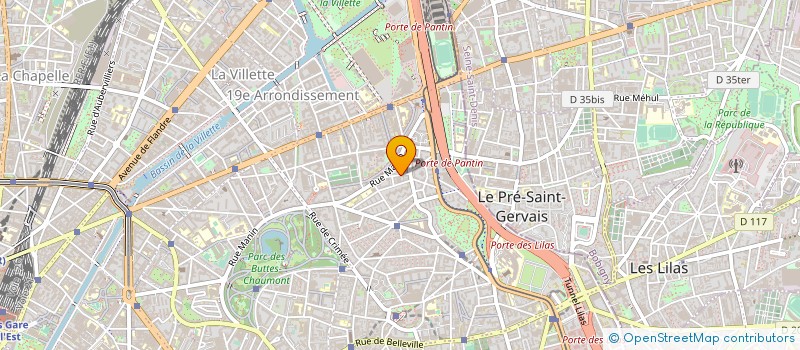 localisation de l'entreprise MADAME FATIMETOU SANE  PARIS