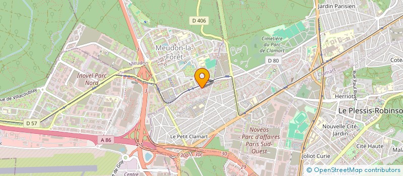 localisation de l'entreprise MADAME FATIMZOHRA BLAL  CLAMART