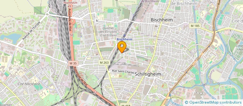 localisation de l'entreprise MADAME FATIN OKRICH  SCHILTIGHEIM