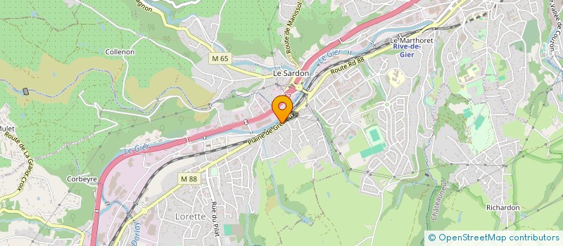 localisation de l'entreprise MADAME FATINE BOUHAFAH à LORETTE