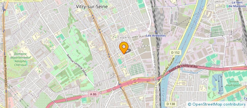 localisation de l'entreprise MADAME FATINE TLAGHI à VITRY-SUR-SEINE