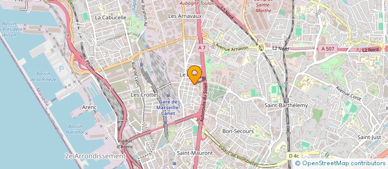 localisation de l'entreprise MADAME FATMA AILANE à MARSEILLE