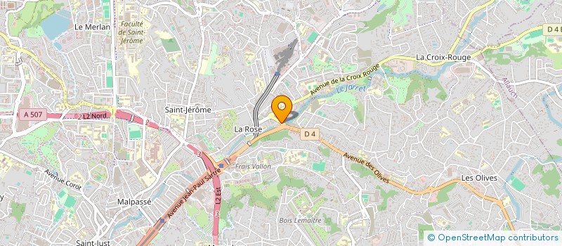 localisation de l'entreprise MADAME FATMA AISSAT  MARSEILLE