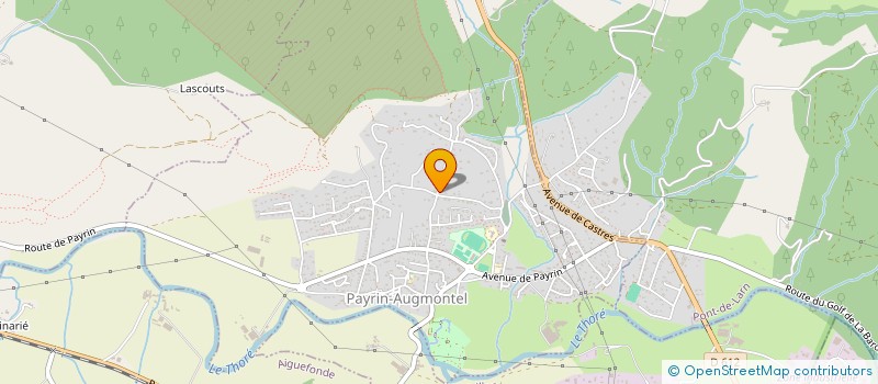 localisation de l'entreprise MADAME FATMA AMRANI  PAYRIN-AUGMONTEL