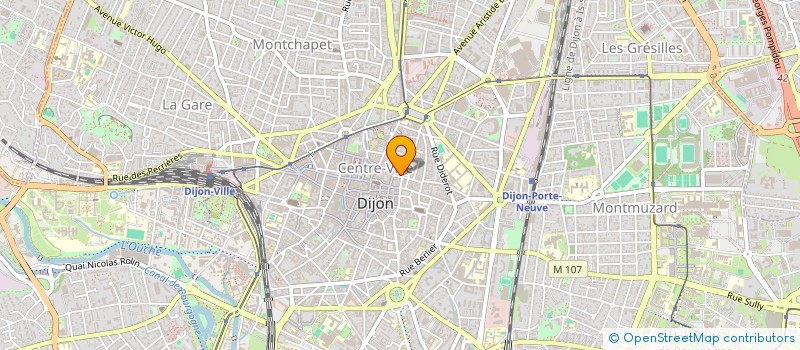 localisation de l'entreprise MADAME FATMA BAKHTI à DIJON
