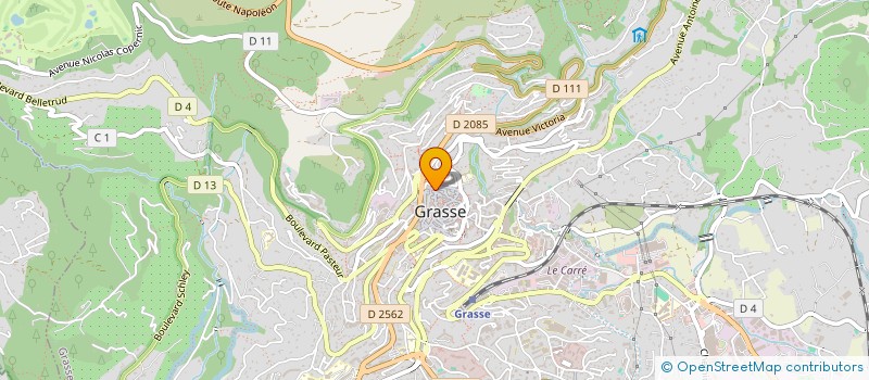 localisation de l'entreprise MADAME FATMA BEJAOUI  GRASSE