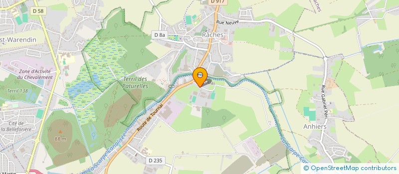 localisation de l'entreprise MADAME FATMA BELKASMI  DOUAI