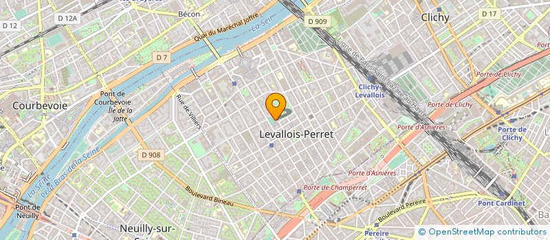 localisation de l'entreprise MADAME FATMA BELKHEIR à LEVALLOIS-PERRET