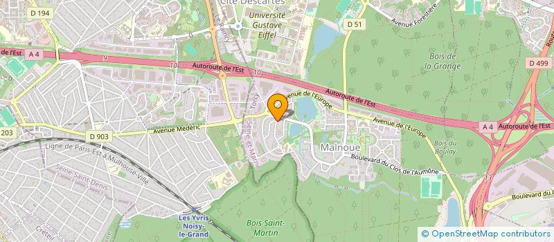 localisation de l'entreprise MADAME FATMA BELLATRECHE  EMERAINVILLE