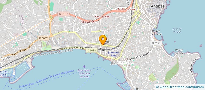 localisation de l'entreprise MADAME FATMA BEN ABDELJELIL à ANTIBES