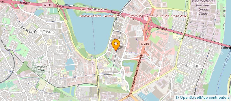 localisation de l'entreprise MADAME FATMA BEN MEFTAH  BORDEAUX