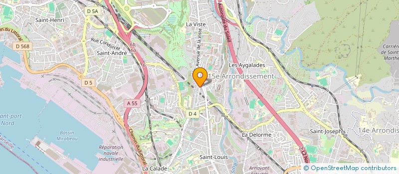 localisation de l'entreprise MADAME FATMA BENCHOUDAR à MARSEILLE