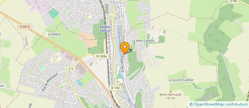 localisation de l'entreprise MADAME FATMA BENNAAR  BARENTIN