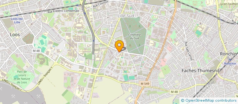 localisation de l'entreprise MADAME FATMA BERRABAH  PERENCHIES