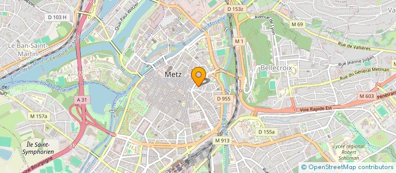 localisation de l'entreprise MADAME FATMA BOUHACIDA à METZ