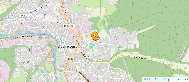 localisation de l'entreprise MADAME FATMA-CELIHA RABAH  SELONCOURT