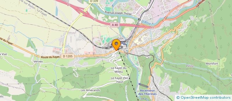 localisation de l'entreprise MADAME FATMA CHAIB  SAINT-GERVAIS-LES-BAINS