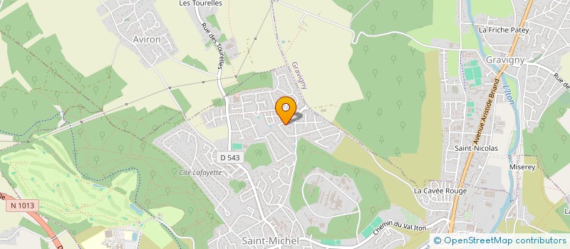 localisation de l'entreprise MADAME FATMA DALLALI à EVREUX
