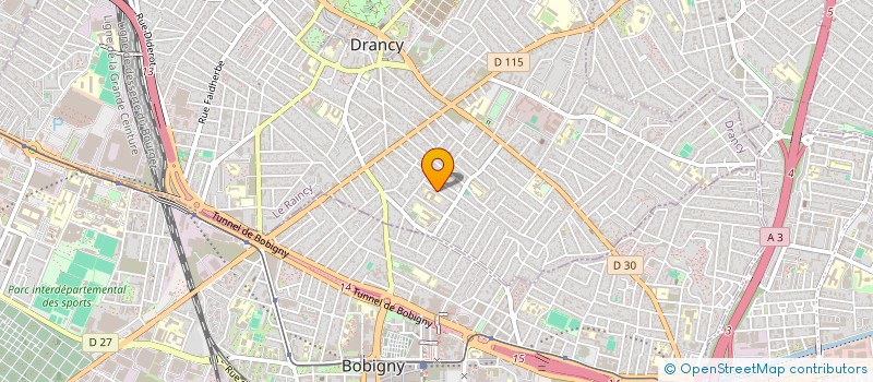 localisation de l'entreprise MADAME FATMA DEBACHE à DRANCY