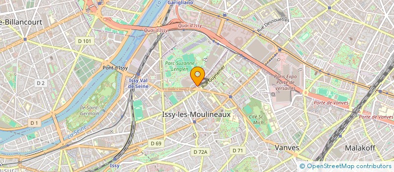 localisation de l'entreprise MADAME FATMA DRISS à ISSY-LES-MOULINEAUX