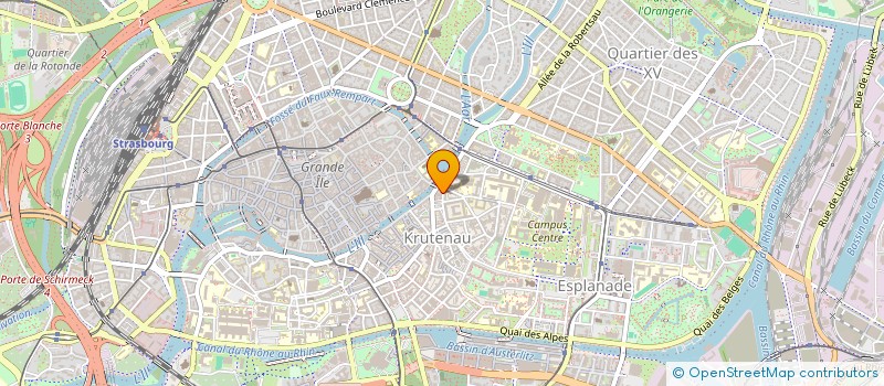 localisation de l'entreprise MADAME FATMA ELMOKHTAR à STRASBOURG