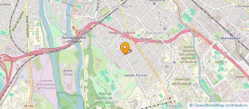 localisation de l'entreprise MADAME FATMA ELYAKOUT SAHRAOUI  TOULOUSE