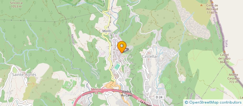 localisation de l'entreprise MADAME FATMA FEKIR  MENTON