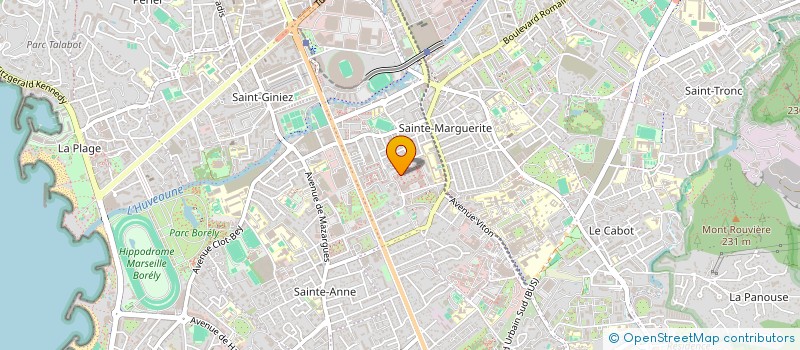 localisation de l'entreprise MADAME FATMA FILLALI à MARSEILLE