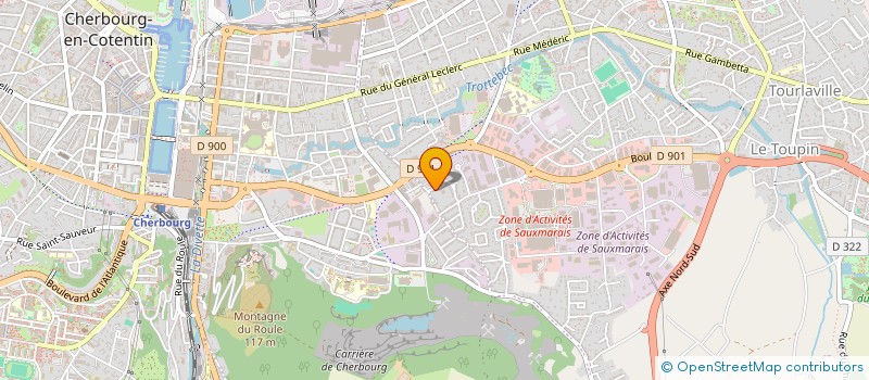 localisation de l'entreprise MADAME FATMA GOSSELIN  CHERBOURG-EN-COTENTIN