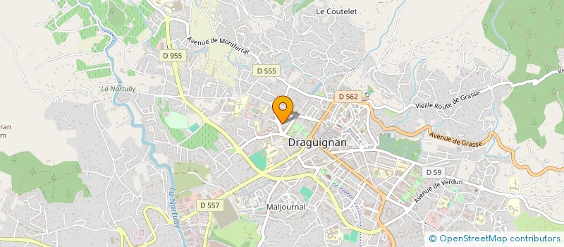 localisation de l'entreprise MADAME FATMA GRISSI  DRAGUIGNAN