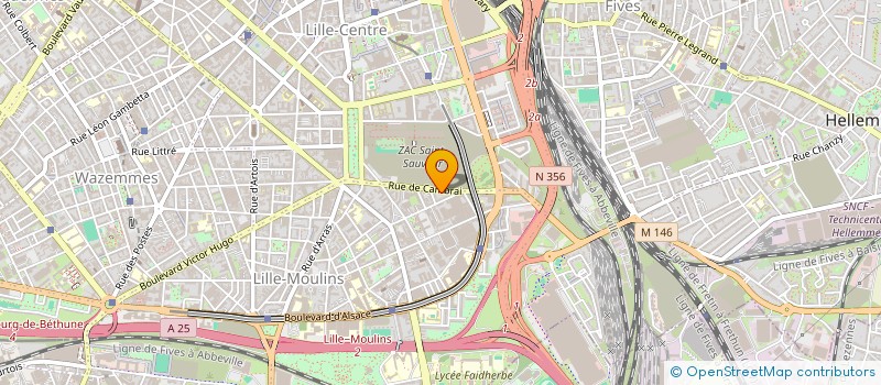 localisation de l'entreprise MADAME FATMA GUNERI à LILLE