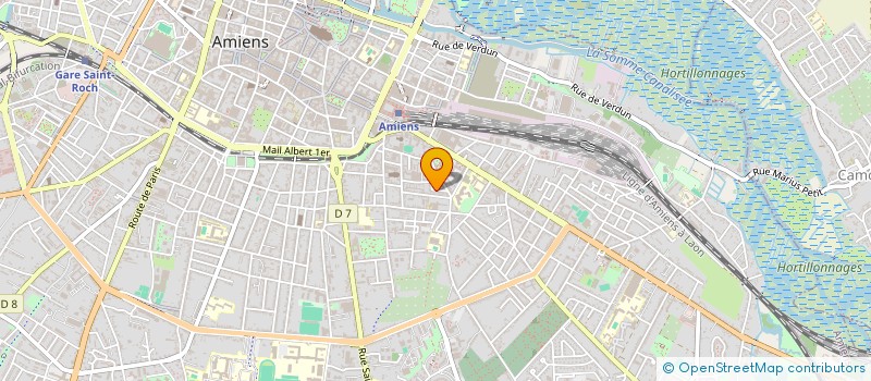 localisation de l'entreprise MADAME FATMA HADDADI  AMIENS