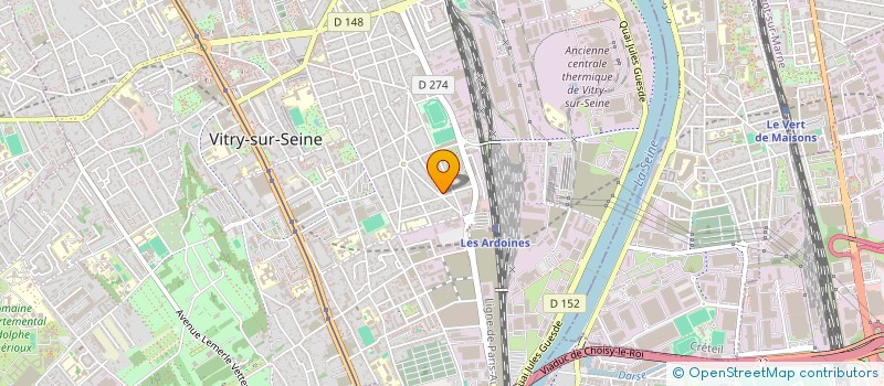 localisation de l'entreprise MADAME FATMA HALIFI à VITRY-SUR-SEINE