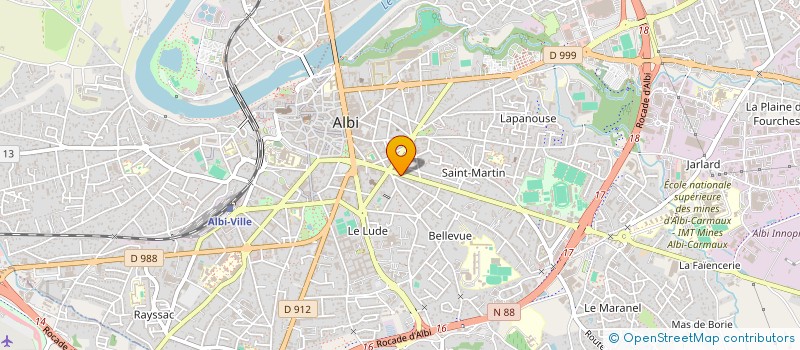 localisation de l'entreprise MADAME FATMA KARABAG  ALBI